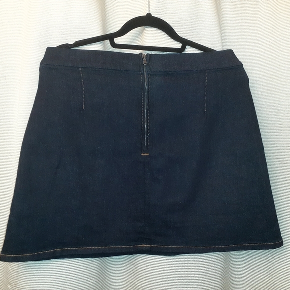  DENIM MINI SKIRT - Picture 4 of 4